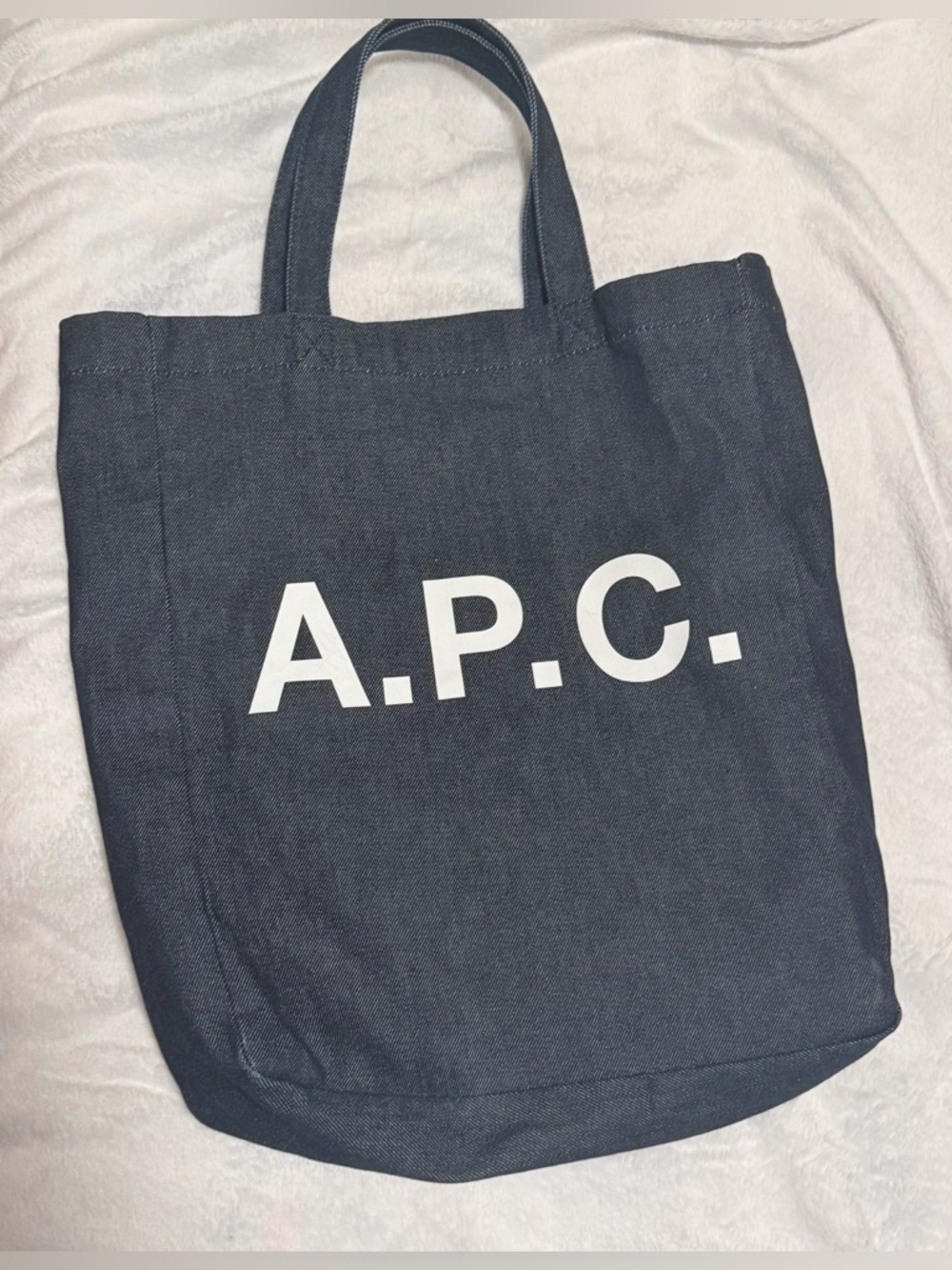 APC Denim Tote Bag